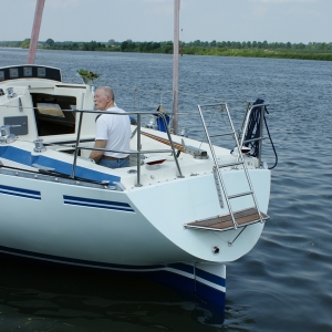 Maritiem boot railing varen schip