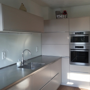 Keuken RVS aanrechtblad